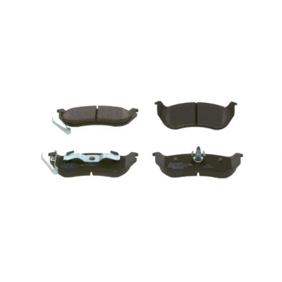Imagen de BOSCH 0 986 494 419 Juego de pastillas freno Low Metallic con clip émbolo, Chapa antichirridos JEEP: Cherokee III