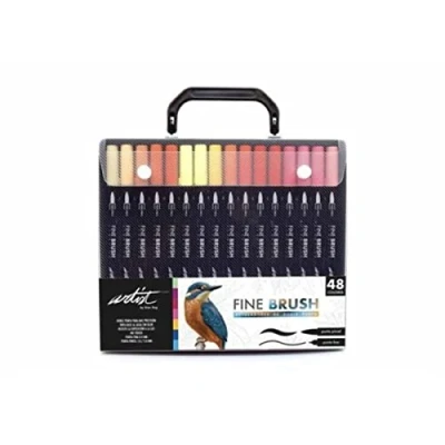 Imagen de Alex Bog Set de Rotuladores Fine Brush Creative 48 Piezas Multicolor