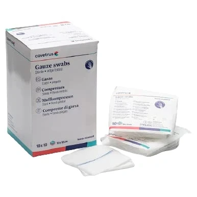 Imagen de Gasas Médicas Esteriles con Contraste RX 100 uds