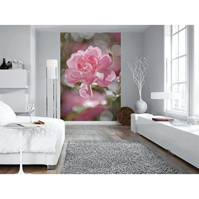Imagen de Komar Adhesivo mural para pared (184 x 254 m), diseño de flores
