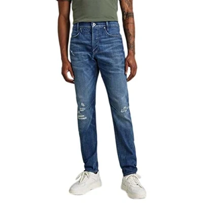 Imagen de G Star Para Hombre Jeans D Staq 3D Slim, Azul (faded water restored D05385 C051 D337), 32W / 32L
