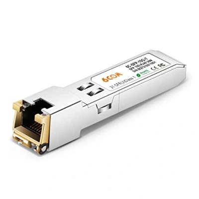 Imagen de 6COMGIGA Cisco Compatible 10GBase T SFP+ 10 Gigabit RJ45 Transmisor de Cobre 30m