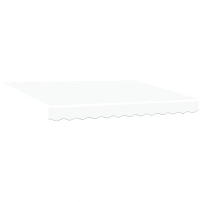 Imagen de vidaXL Tela de Repuesto para Toldo Marco 3x2.5 m Blanco