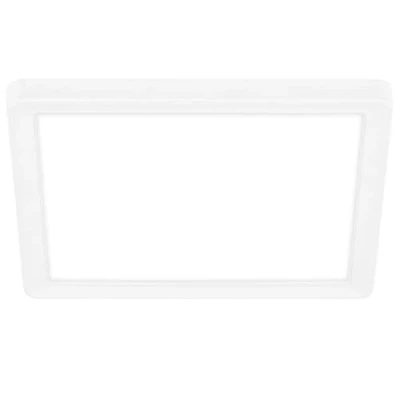 Imagen de BRILONER Plafón LED, Panel led Ultra Plano, Efecto Retroiluminación, Luz Blanca Neutra, IP20, 12W,1400 Lúmenes, Blanco, 19x19 cm, plafon techo, luces habitacion,cuadrado, cocina