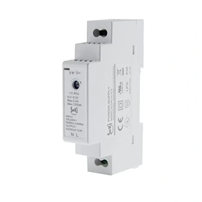Imagen de SeKi Fuente de alimentación carril DIN H 15 5 V 2,4 A 12 W riel DIN, (2,4 A)