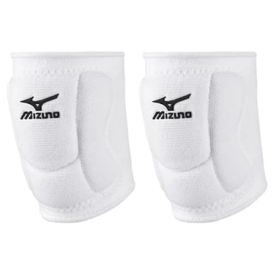 Imagen de Mizuno LR6 Rodillera de voleibol, color blanco, talla S