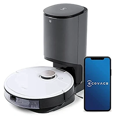 Imagen de ECOVACS Deebot Ozmo T8 + Robot Aspirador y Limpiador con estación de autovaciado (DLX11 54EC)