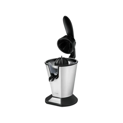 Imagen de Exprimidor Ufesa EX4940 Cool, 600 W, Palanca, Sistema antigoteo, Doble cono, Plata