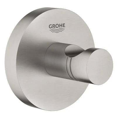 Imagen de Grohe Essentials Colgador de albornoz, color supersteel (Ref.40364DC1)