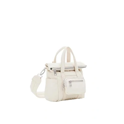 Imagen de Desigual Bols_Basic Modular, Accessories Nylon Across Body Bag Mujeres, Blanco, Talla única
