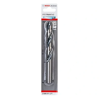 Imagen de Bosch Professional Broca en espiral (HSS, PointTeQ, para metal), 13 x 101 151 mm