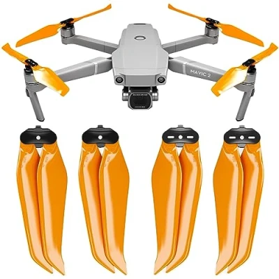 Imagen de Master Airscrew Hélices Stealth para dji Mavic 2 Naranja, 4 Piezas