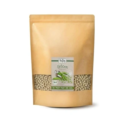 Imagen de Biojoy Guisantes secos BÍO (2,5 kg), verdes y enteros, sin aditivos
