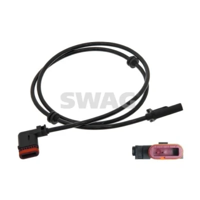 Imagen de SWAG 10 93 8371 Sensor de ABS Eje trasero izquierda, trasero, derecha 1035 MERCEDES BENZ: Clase C Berlina, T modell, Coupé