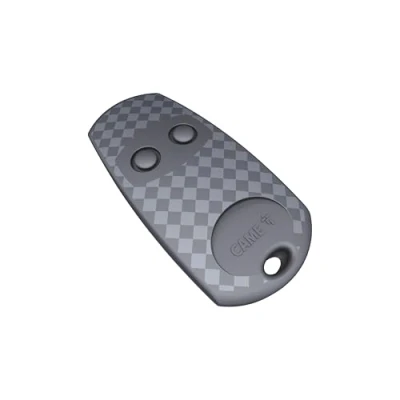 Imagen de CAME TOP432EE Mando a Distancia Multiusuario de 2 Canales,Cód.Fijo Frecuencia 433,92 MHz,Función Autoaprendizaje,Cómodo y Seguro para el Control Accesos.Compatibilidad Exclusiva con Mod.CAME