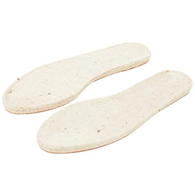 Imagen de Prym Alpargatas para Suela de Tejido patrón Costura con Base Goma, Paja/de Yute, Color Natural, tamaño UK 7, EU Talla 41, 1 par