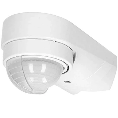 Imagen de ORNO CR 265 Sensor de Movimiento Exterior Impermeable con Crepuscular IP65 12m 180 1200W, 3 Tipos Montaje, Ajuste Tiempo