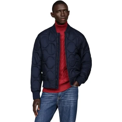 Imagen de Tommy Hilfiger Onion Quilted Chaquetas bomber, Hombre, Talla: Large, Black