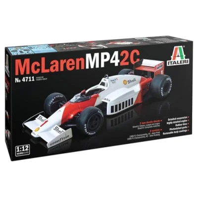 Imagen de Italeri 4711S 1:12 MC Laren MP4/2C Prost/Rosberg modelismo, Kit, Libre, Hobby, Pegar, Kit de plástico, detallado, sin Pintar