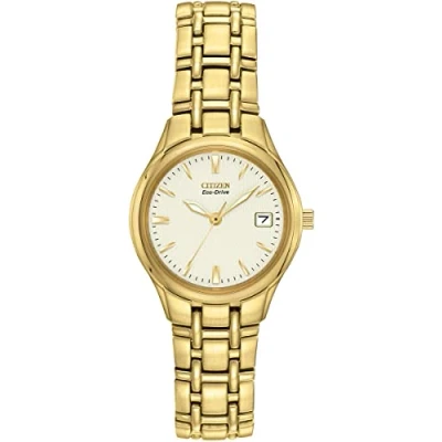 Imagen de Citizen Reloj Analógico para Mujer de Cuarzo con Correa en Acero Inoxidable EW1262 55P