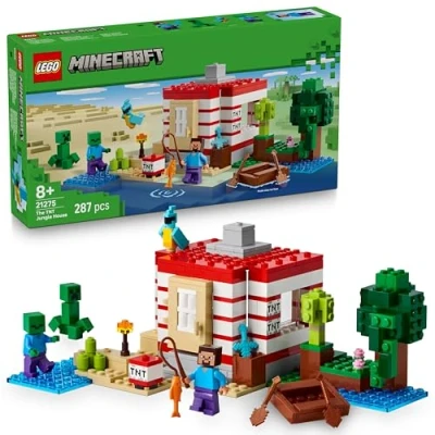 Imagen de Lego minecraft 21275 la casa dinamita de selva