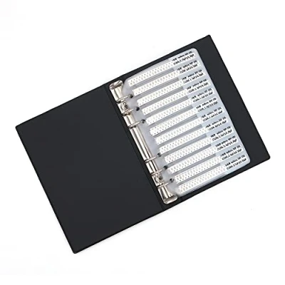 Imagen de Fasizi Condensador 1206 (0.5pF 1uF) 80 Valor x 25pcs = 2000pcs SMD SMT Combo Kit de libro muestra