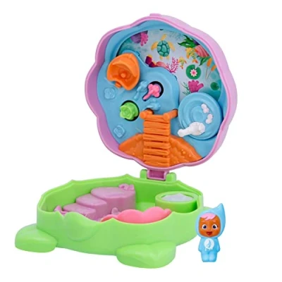 Imagen de CRY BABIES Little Changers Aqua Cápsula Coleccionable en Forma de Flor Que Incluye una Mini muñeca, pipeta y un Leaflet +3 Años