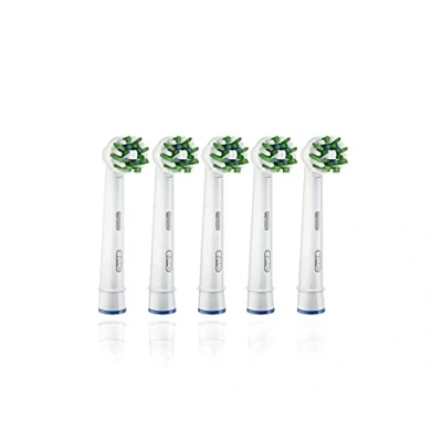 Imagen de Oral B CrossAction Cabezales para cepillo de dientes eléctrico (5 unidades, cerdas CleanMaximiser)