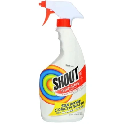 Imagen de Shout Triple actuando lavandería Quitamanchas, Trigger Spray (Pack de 2) No Model, 22 Oz of 2), 2