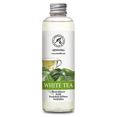 Imagen de Recambio de Difusor Carrizo Té Blanco 200ml Relleno Difusores Aromáticos Ambientador Perfumado Fragancia para Habitación Brisa Mar Fresca