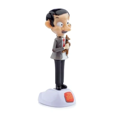 Imagen de Puckator Figurine Solaire Mr Bean &amp; Son Ourson Figuritas Decorativas, Multicolor, único