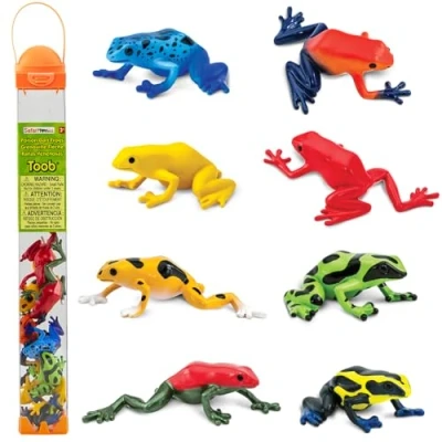 Imagen de Safari Ranas venenosas Animales, Multicolor (S100121)
