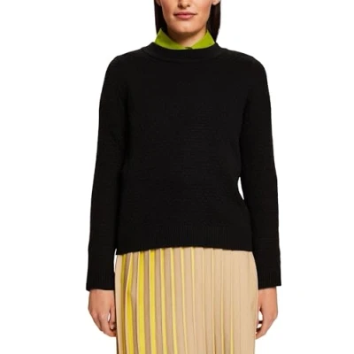 Imagen de ESPRIT 103EE1I355 Suéter pulóver, 001/BLACK, S para Mujer