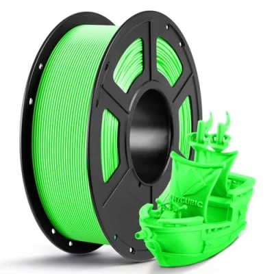Imagen de ANYCUBIC Filamento 1,75 PLA, 1KG para Impresora 3D PLA Precisión mm +/ 0,02 mm, RFID Impresión Inteligente，Verde Flash