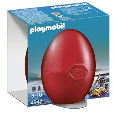 Imagen de PLAYMOBIL Huevos Pirata con Bote Muñecos y Figuras 4942