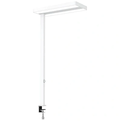 Imagen de MAULjaval Lámpara de mesa LED, blanca, base pinza