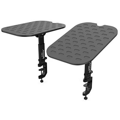 Imagen de Audibax Neo STM 5 Soporte de Escritorio Altavoz para Monitor Estudio Altura Regulable 23 a 28 cm Ángulo Ajustable hasta 10º Compatibilidad Universal con Altavoces HiFi
