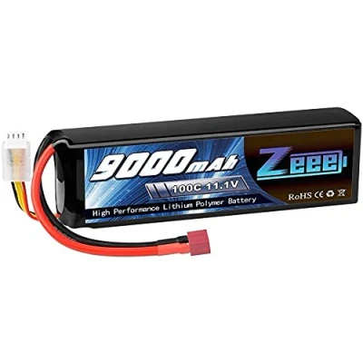 Imagen de Zeee 3S Lipo Batería 11.1 V 9000 mAh 100C RC con Deans T Plug para Car Truck Boat Truggy Hobby