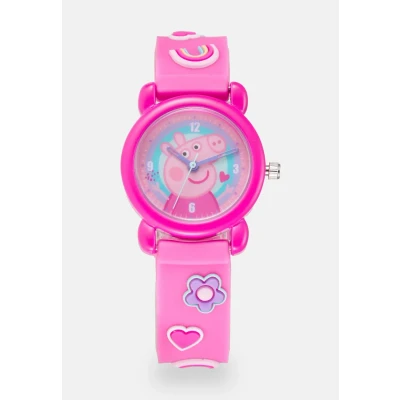 Imagen de Kidzroom Watch Peppa KIDS TIME! Unisex Reloj para niños, Talla: One Size, Pink