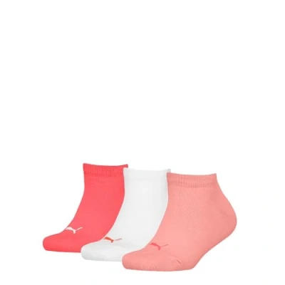 Imagen de PUMA 194010001 Calcetines para Zapatillas, Rosa Combo, 23 26 (Pack de 3) Unisex niños