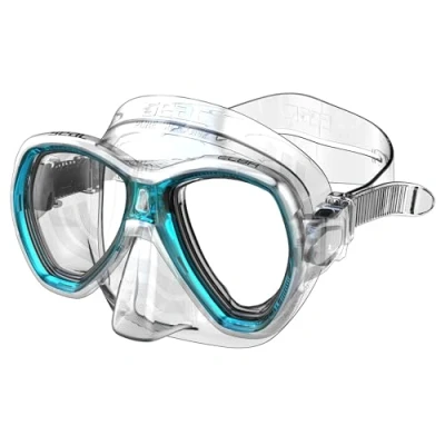 Imagen de Seac Máscara de silicona Elba diseñada para la práctica natación y el esnórquel, que viene en 5 colores, doble lente se ofrece una talla unisex adultos
