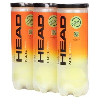 Imagen de HEAD 3x3B Padel Radical Pelota de Exclusivo Amazon
