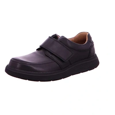 Imagen de Clarks Un Abode Strap, Mocasín Hombre, Black Leather, 42.5 EU
