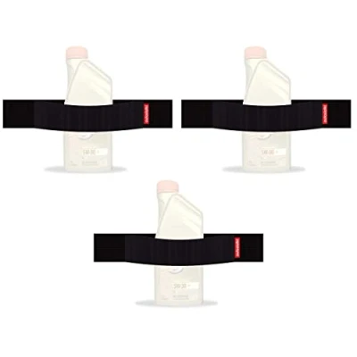 Imagen de TrunkExpert Car Velcro Strips, Juego de 3, 30x5x0.3cm, Organizador Maletero, Flexible, Resistente, Negro, Impermeable, para Fijar Objetos Transportados