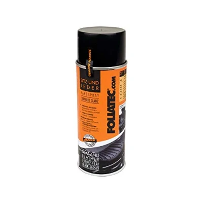 Imagen de Foliatec 2403 Spray Color para Asiento y Cuero, Negro
