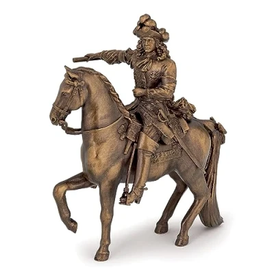 Imagen de Papo 39709 Figura de Luis XIV a Caballo, Multicolor (39709)