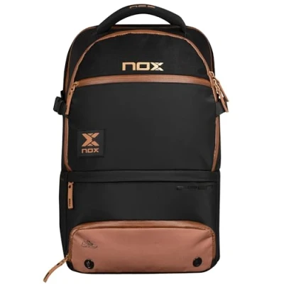 Imagen de NOX Mochila Luxury Open Series Negro/marrón
