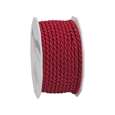 Imagen de C.E. Pattberg Mosel Correa para Equipaje (25 m, 4 mm de Ancho), Granate, 25 m Length Width