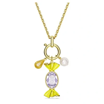 Imagen de Swarovski Colgante Dulcis, Caramelo, Multicolor, Baño tono oro
