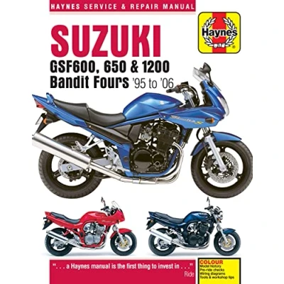 Imagen de Suzuki GSF600, 650 &amp; 1200 Bandit Fours (95 06) (Haynes Service and Repair Manual)